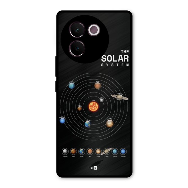 The Solar System Metal Back Case for Vivo V30e