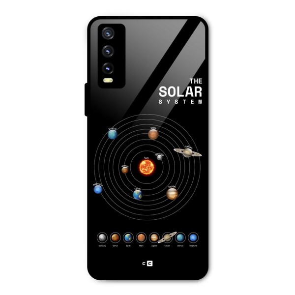 The Solar System Metal Back Case for Vivo Y20 2021