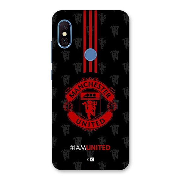 The United Spirit Back Case for Redmi Note 6 Pro