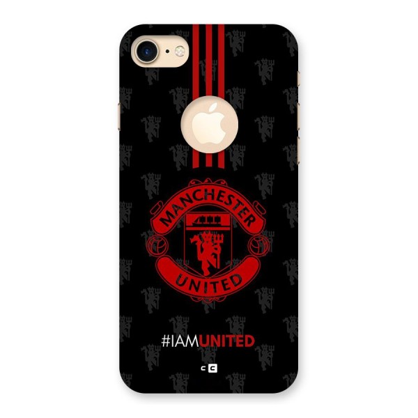 The United Spirit Back Case for iPhone 8 Logo Cut