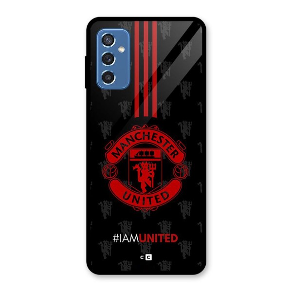 The United Spirit Glass Back Case for Galaxy M52 5G