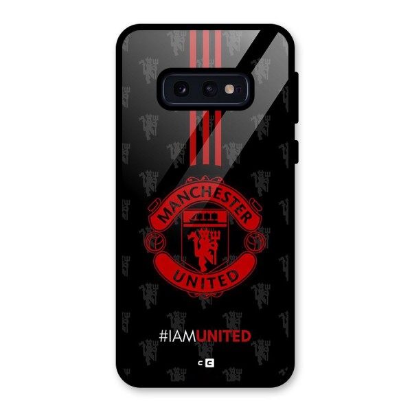 The United Spirit Glass Back Case for Galaxy S10e