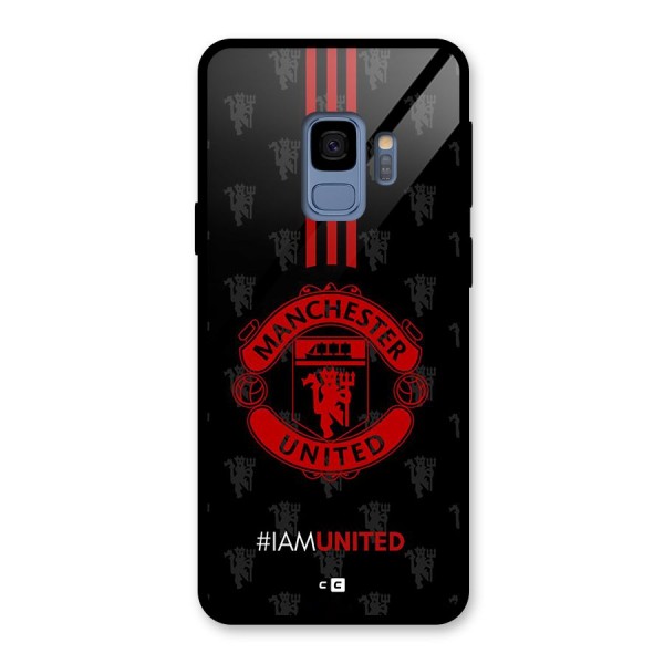 The United Spirit Glass Back Case for Galaxy S9