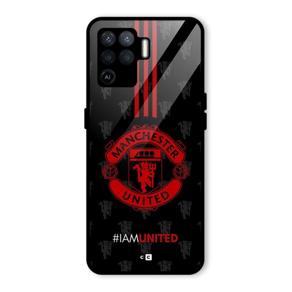 The United Spirit Glass Back Case for Oppo F19 Pro