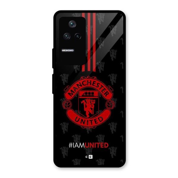 The United Spirit Glass Back Case for Poco F4 5G