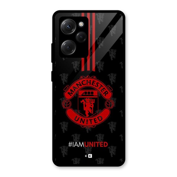 The United Spirit Glass Back Case for Poco X5 Pro