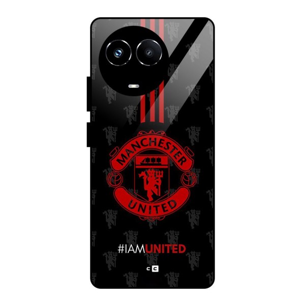 The United Spirit Glass Back Case for Realme 11X