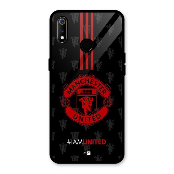 The United Spirit Glass Back Case for Realme 3