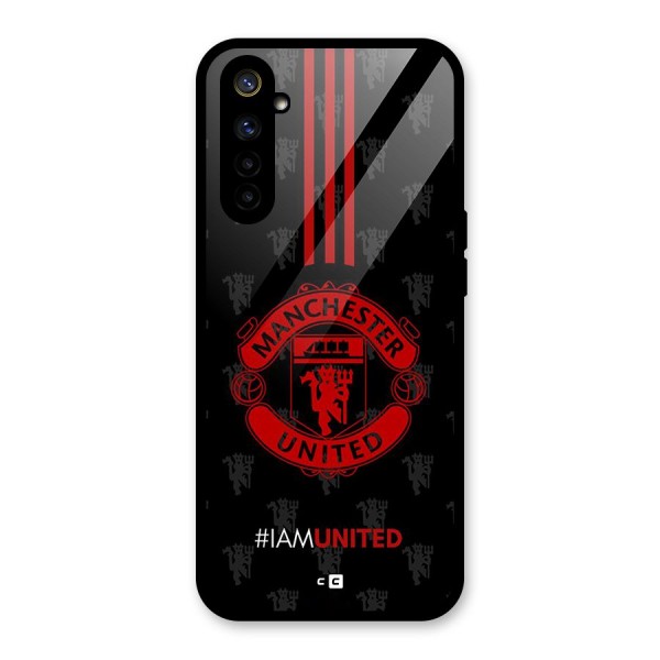 The United Spirit Glass Back Case for Realme 6