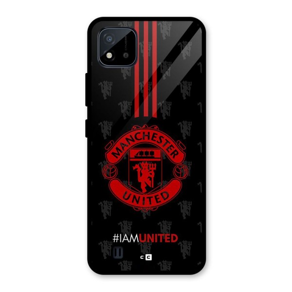 The United Spirit Glass Back Case for Realme C11 2021