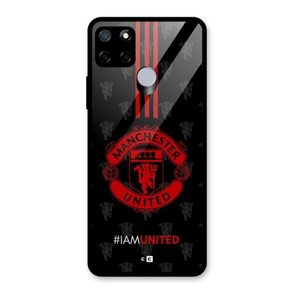 The United Spirit Glass Back Case for Realme C15