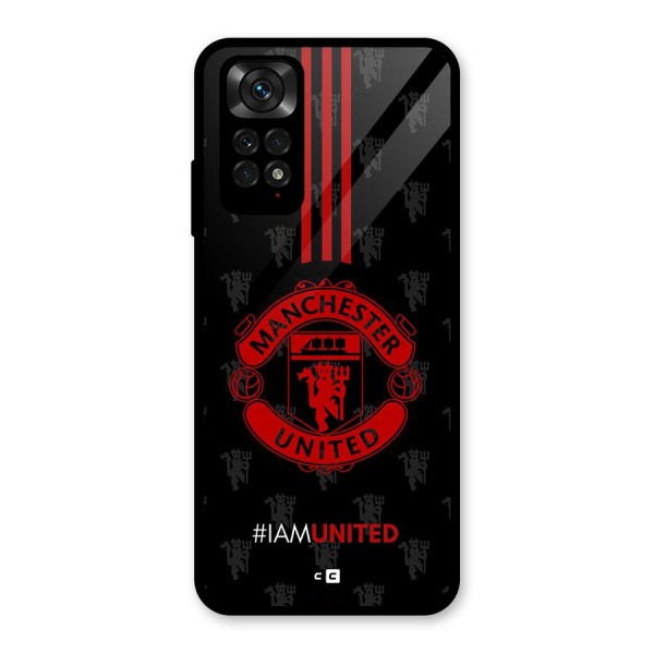 The United Spirit Glass Back Case for Redmi Note 11S