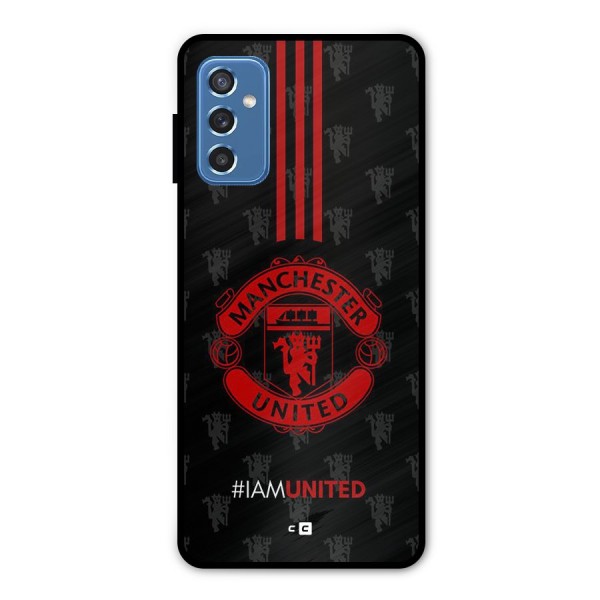 The United Spirit Metal Back Case for Galaxy M52 5G