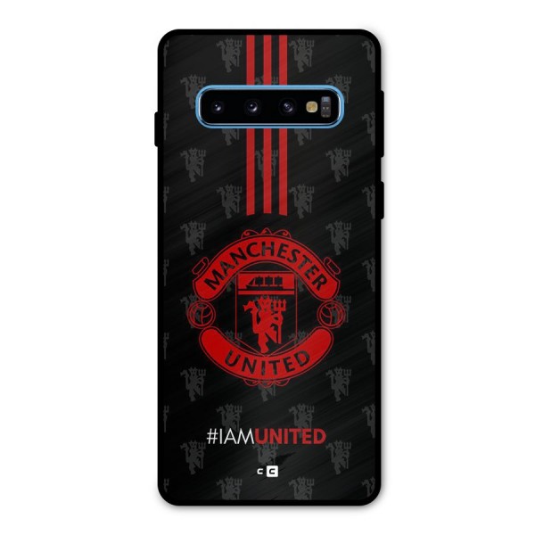 The United Spirit Metal Back Case for Galaxy S10