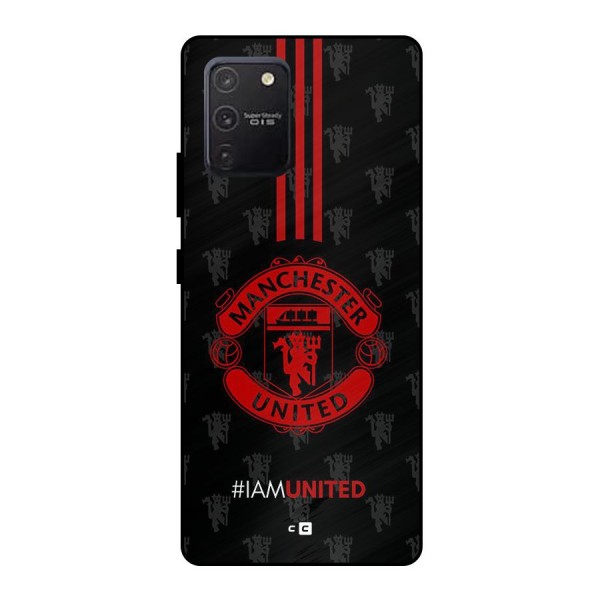 The United Spirit Metal Back Case for Galaxy S10 Lite