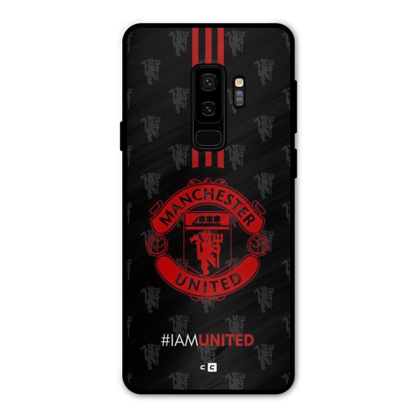 The United Spirit Metal Back Case for Galaxy S9 Plus