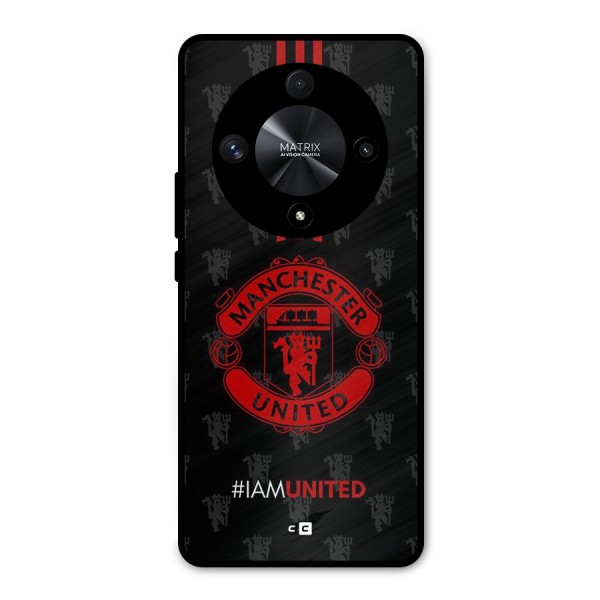 The United Spirit Metal Back Case for Honor X9b