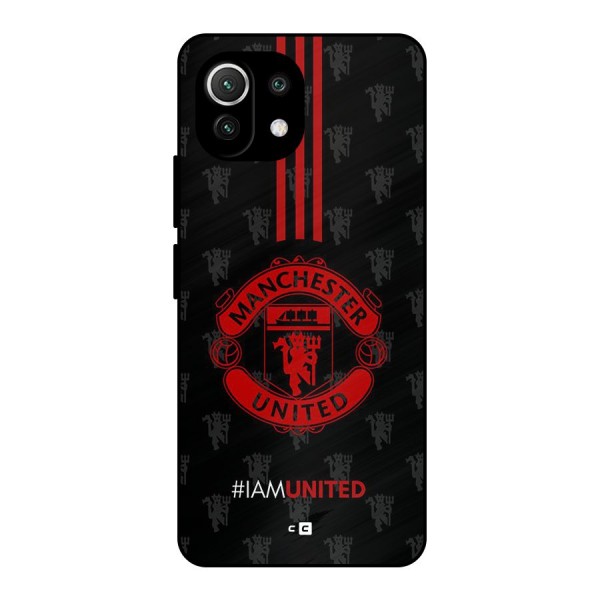 The United Spirit Metal Back Case for Mi 11 Lite