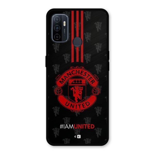 The United Spirit Metal Back Case for Oppo A53