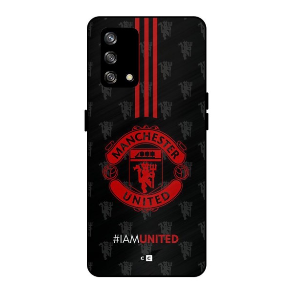 The United Spirit Metal Back Case for Oppo F19