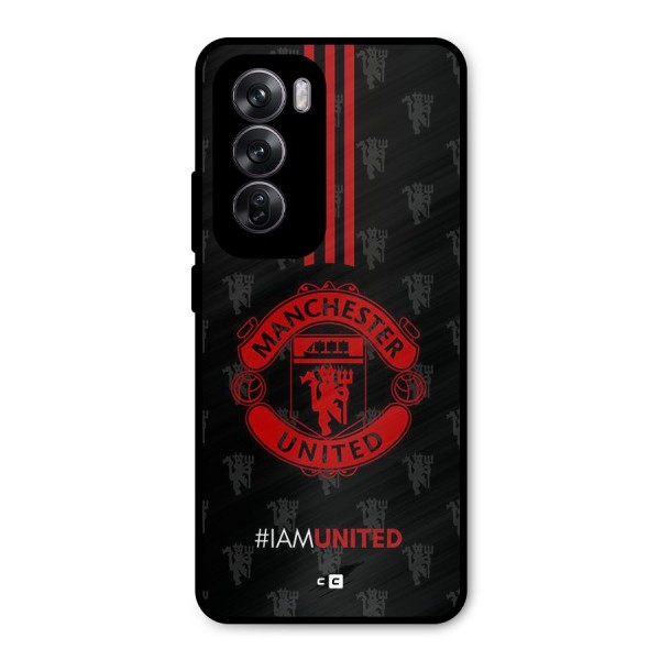 The United Spirit Metal Back Case for Oppo Reno12 Pro