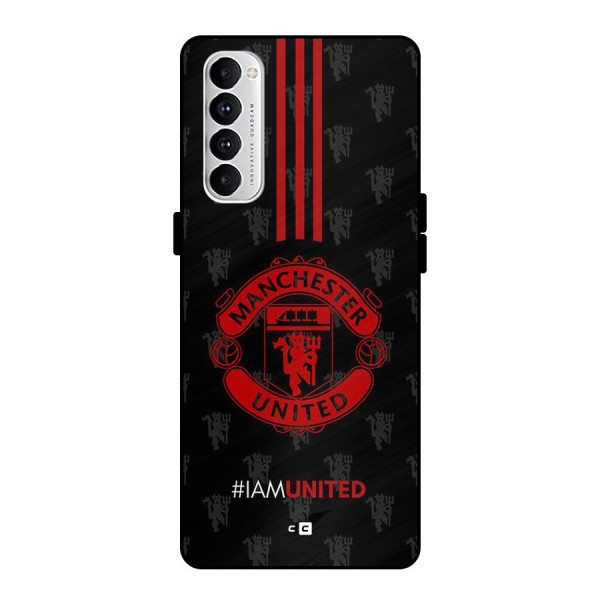 The United Spirit Metal Back Case for Oppo Reno4 Pro