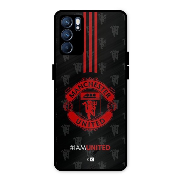 The United Spirit Metal Back Case for Oppo Reno6 5G