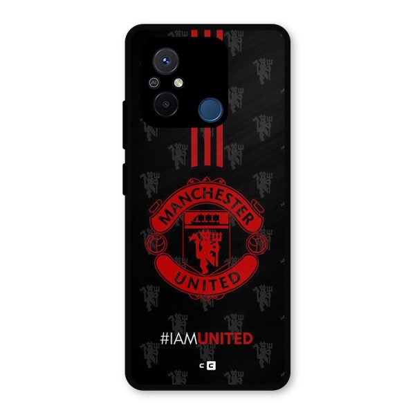 The United Spirit Metal Back Case for Poco C55