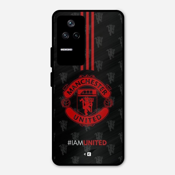 The United Spirit Metal Back Case for Poco F4 5G