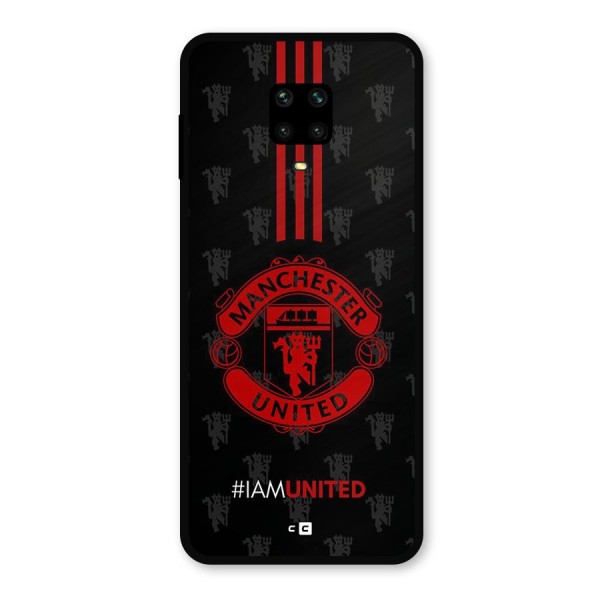 The United Spirit Metal Back Case for Poco M2