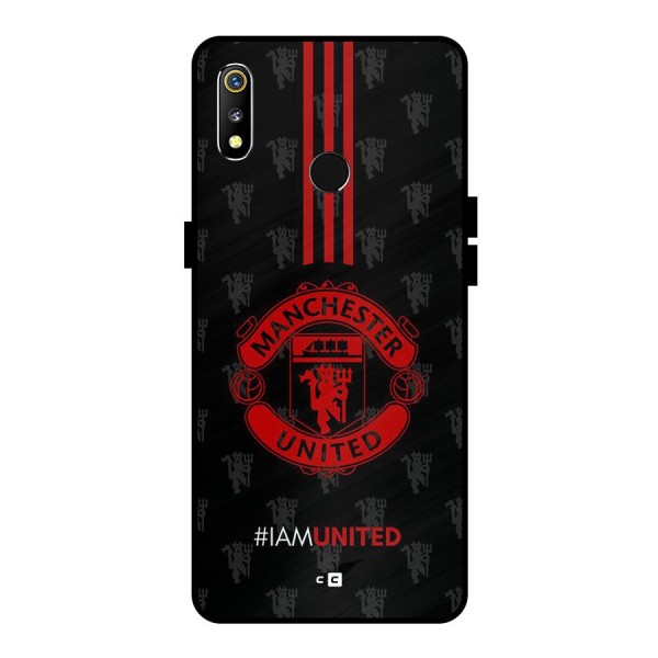 The United Spirit Metal Back Case for Realme 3i