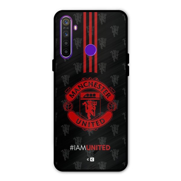 The United Spirit Metal Back Case for Realme 5i