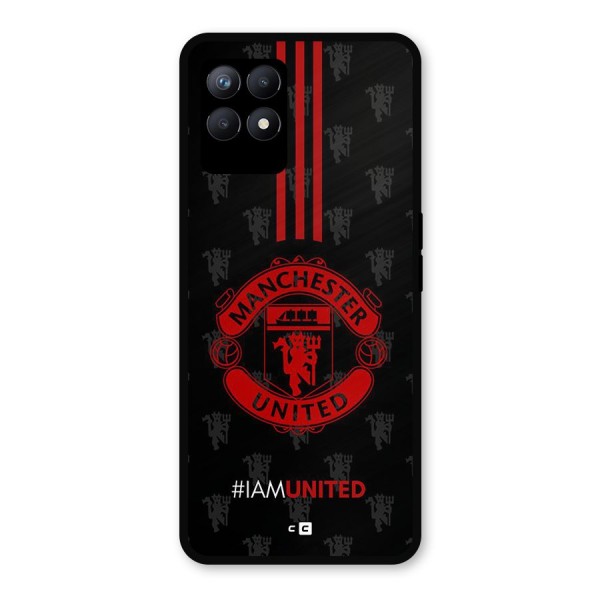 The United Spirit Metal Back Case for Realme 8i