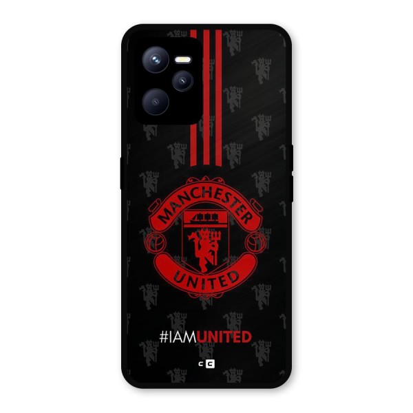 The United Spirit Metal Back Case for Realme C35