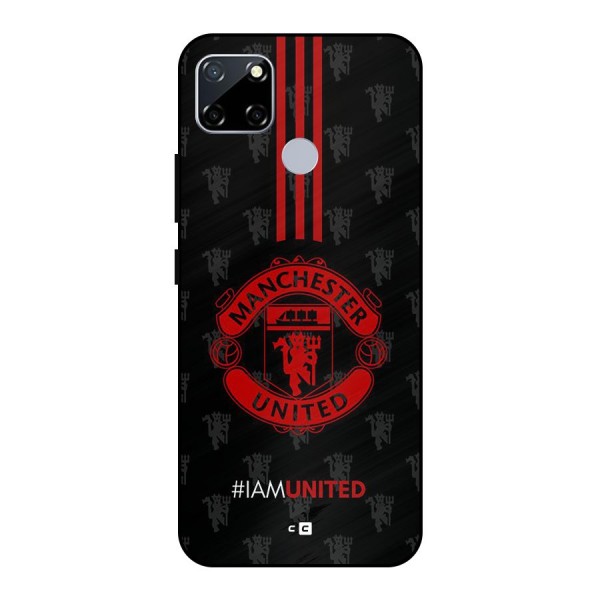 The United Spirit Metal Back Case for Realme Narzo 30A