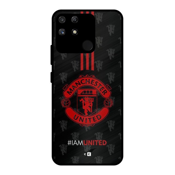 The United Spirit Metal Back Case for Realme Narzo 50A