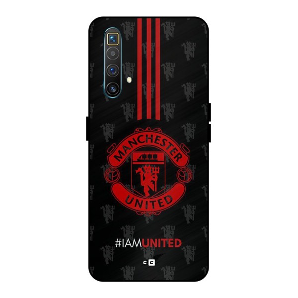 The United Spirit Metal Back Case for Realme X3