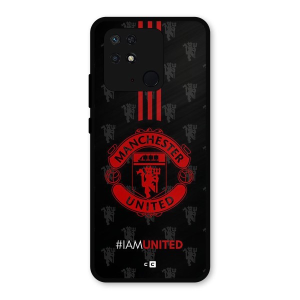 The United Spirit Metal Back Case for Redmi 10