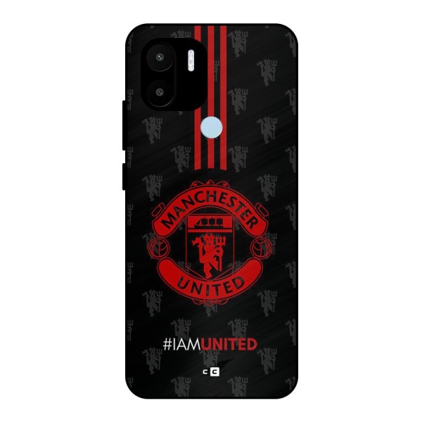 The United Spirit Metal Back Case for Redmi A1 Plus