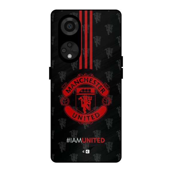 The United Spirit Metal Back Case for Reno8 T 5G