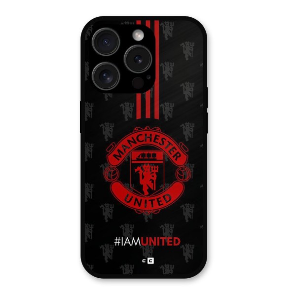 The United Spirit Metal Back Case for iPhone 15 Pro