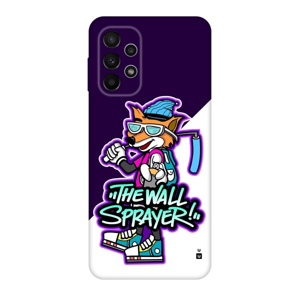 The Wall Sprayer Back Case for Galaxy A23