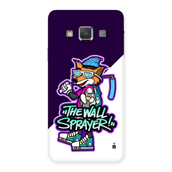 The Wall Sprayer Back Case for Galaxy A3