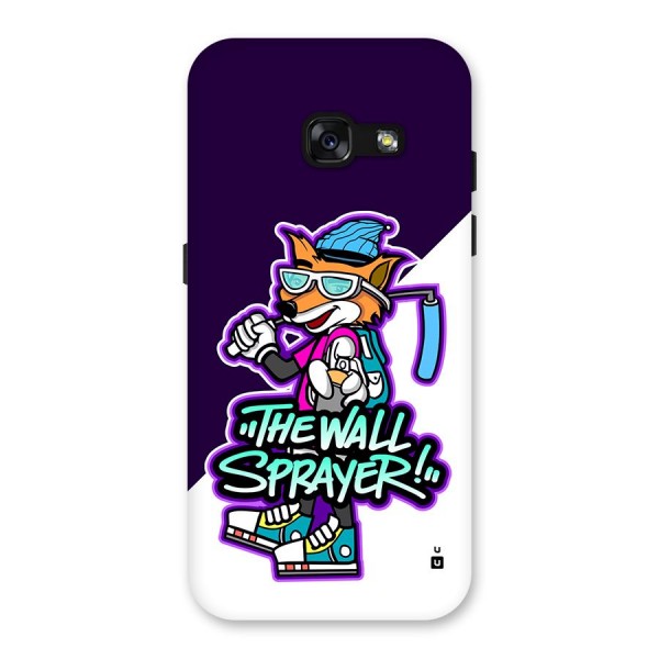 The Wall Sprayer Back Case for Galaxy A3 (2017)