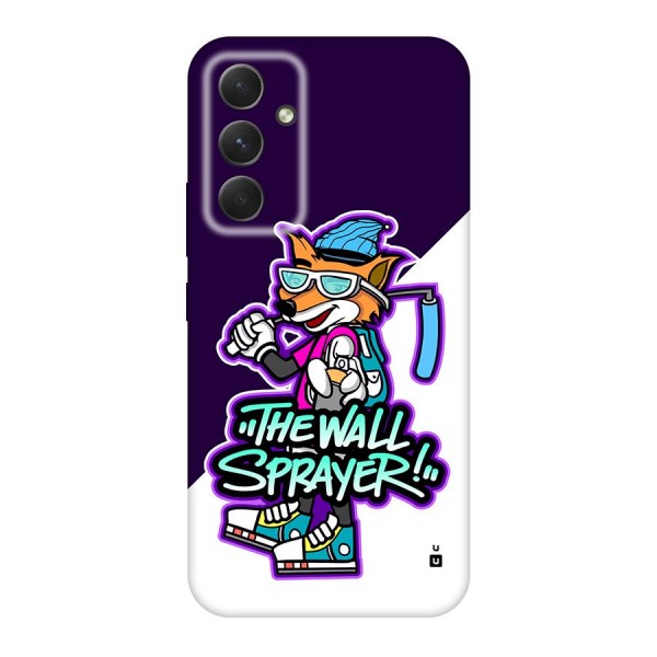 The Wall Sprayer Back Case for Galaxy A54