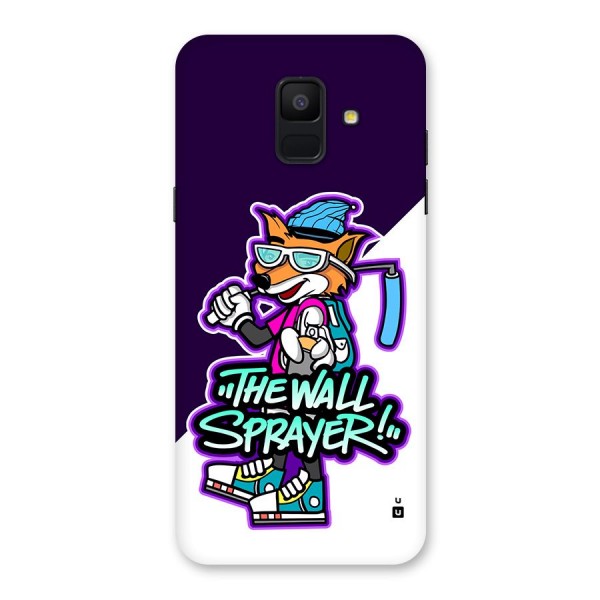 The Wall Sprayer Back Case for Galaxy A6 (2018)