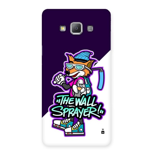 The Wall Sprayer Back Case for Galaxy A7