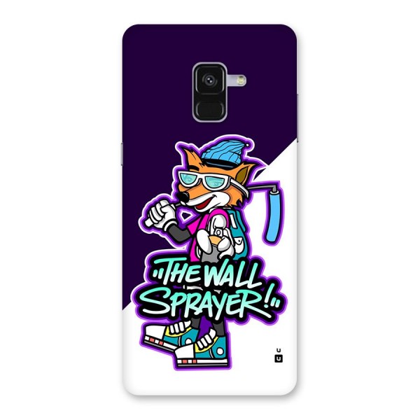 The Wall Sprayer Back Case for Galaxy A8 Plus