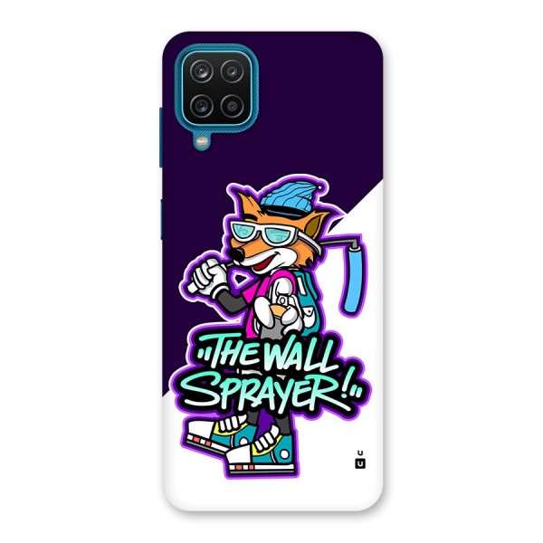 The Wall Sprayer Back Case for Galaxy F12