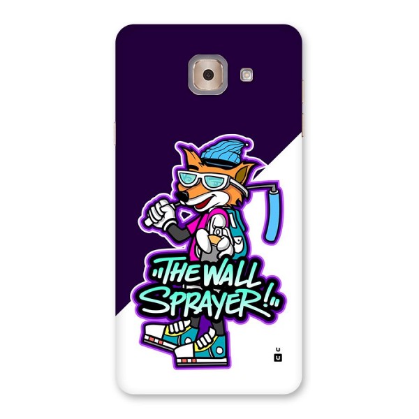 The Wall Sprayer Back Case for Galaxy J7 Max